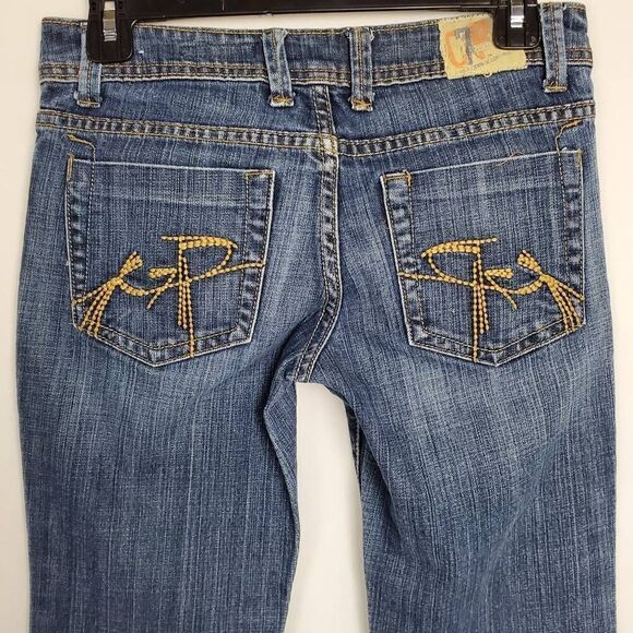 C7P Chip & Pepper Size 3 Juniors Bootcut Jeans - Picture 5 of 10